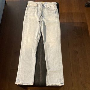 Citizens of Humanity, Charlotte- high rise straight in size 24. (Never worn)